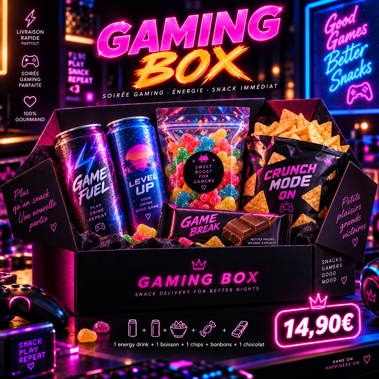 Box Gaming Box DROP76