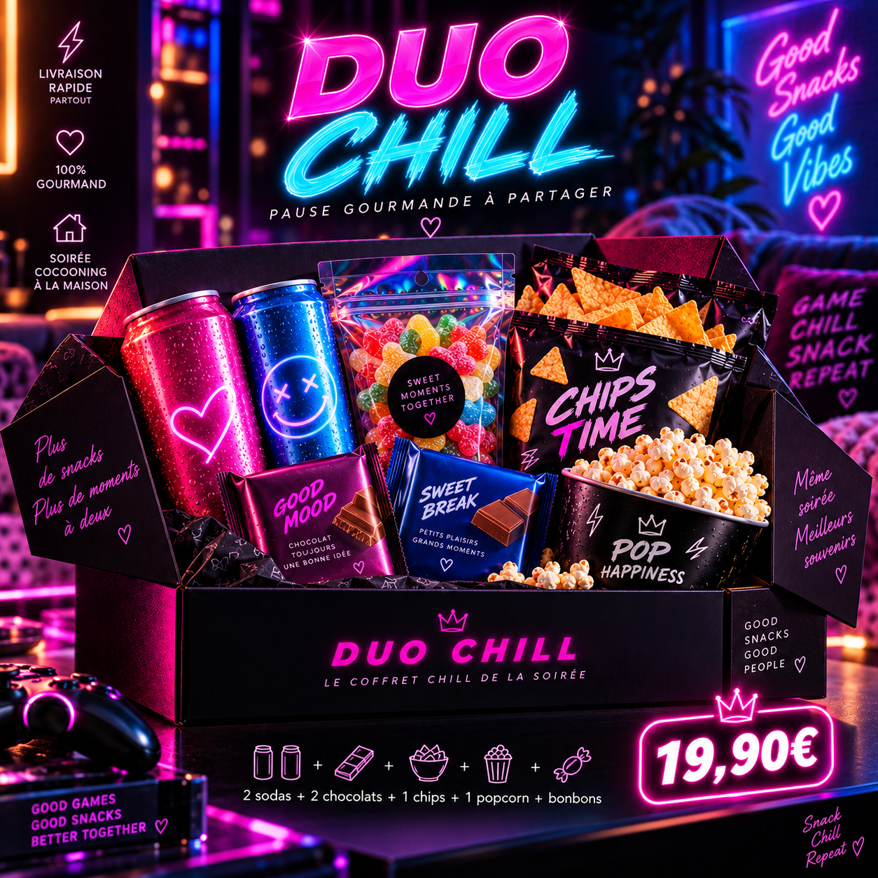 Box Duo Chill DROP76